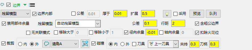 边界模式·残留模型